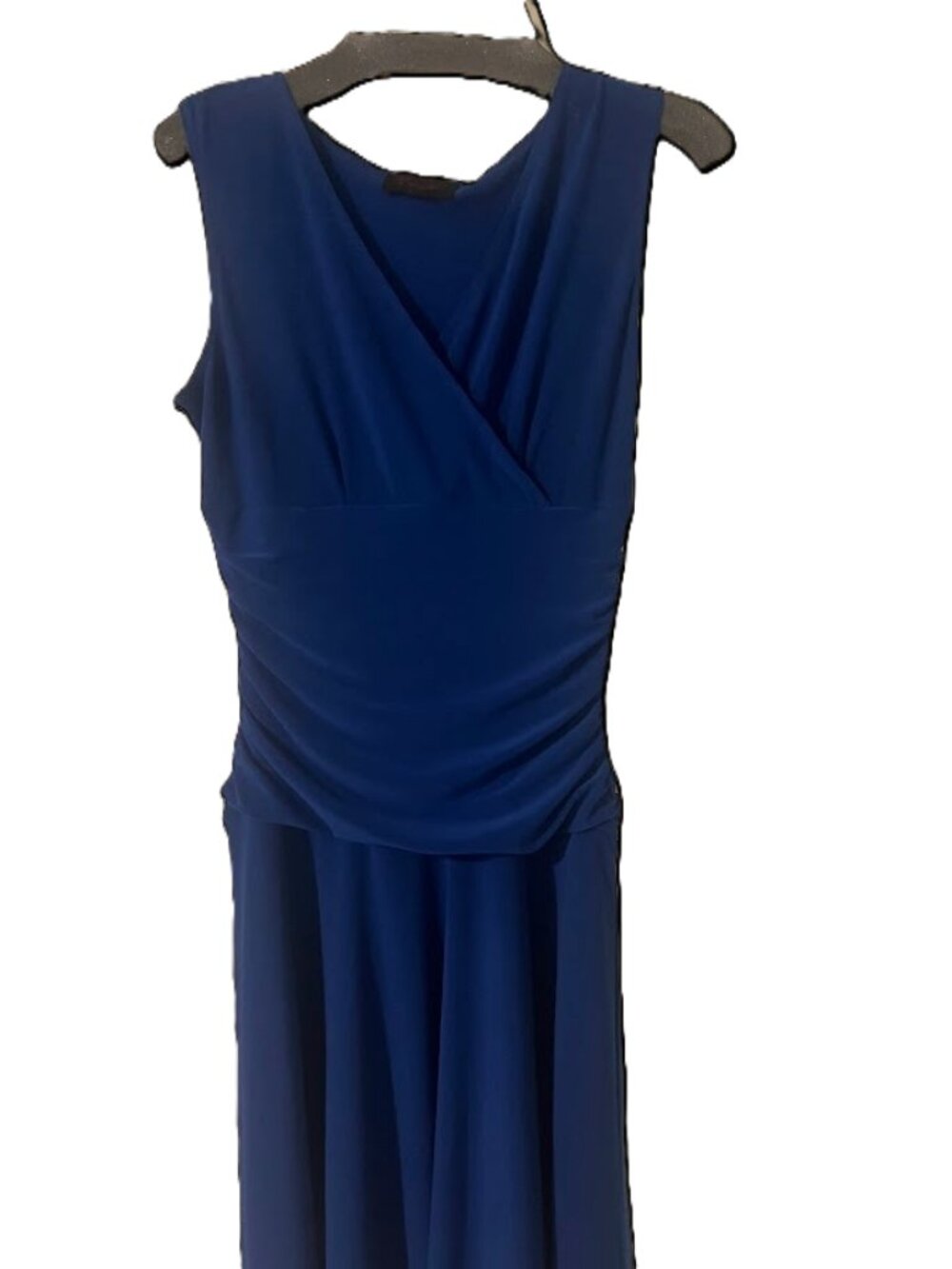 Rekucci Women's Slimming Sleeveless Fit-and-Flare Tummy Control Dress